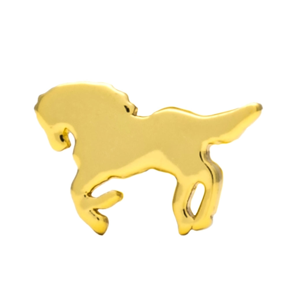 LULU Copenhagen Wild Horse ørering 1 stk Ear stud, 1 pcs Forgyldt