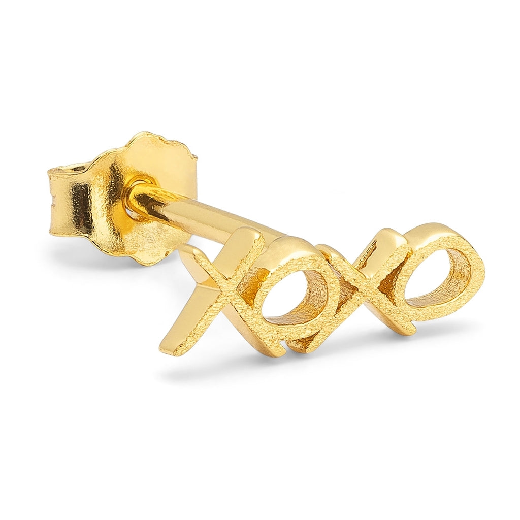LULU Copenhagen XOXO 1 stk Ear stud, 1 pcs Forgyldt