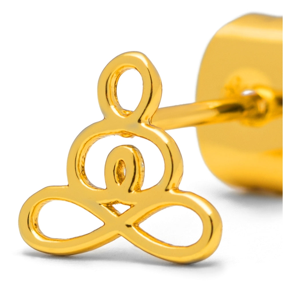 LULU Copenhagen Zen ørering 1 stk Ear stud, 1 pcs Forgyldt