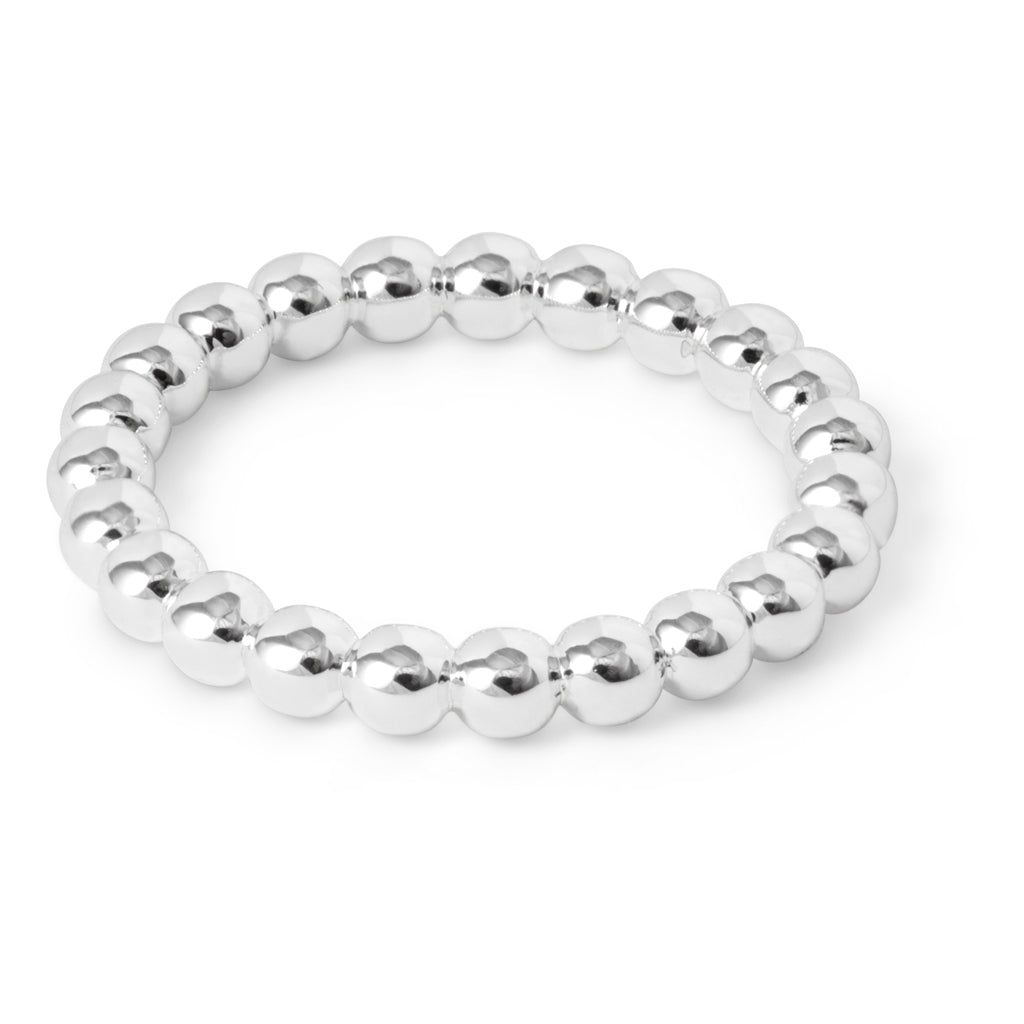 LULU Copenhagen Color Ball Ring Rings Sølv