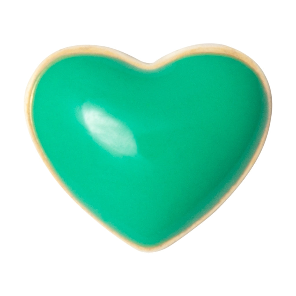 LULU Copenhagen Love U ørering 1 stk Ear stud, 1 pcs Lysegrøn