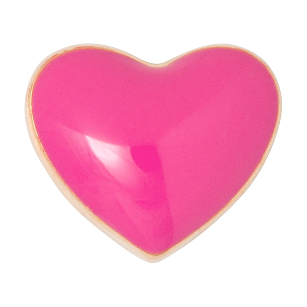 LULU Copenhagen Love U ørering 1 stk Ear stud, 1 pcs Pink