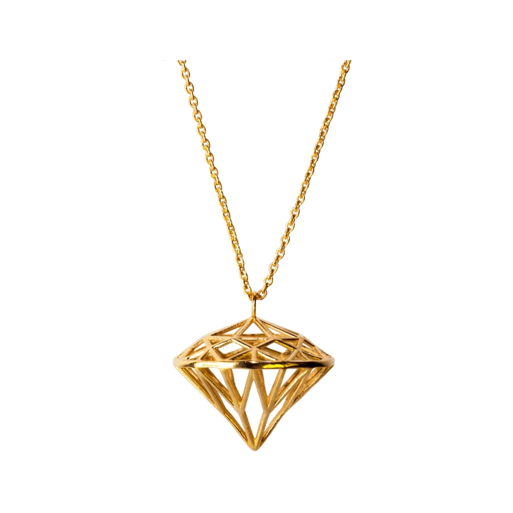 LULU Copenhagen Marilyn Halskæde Necklaces Forgyldt