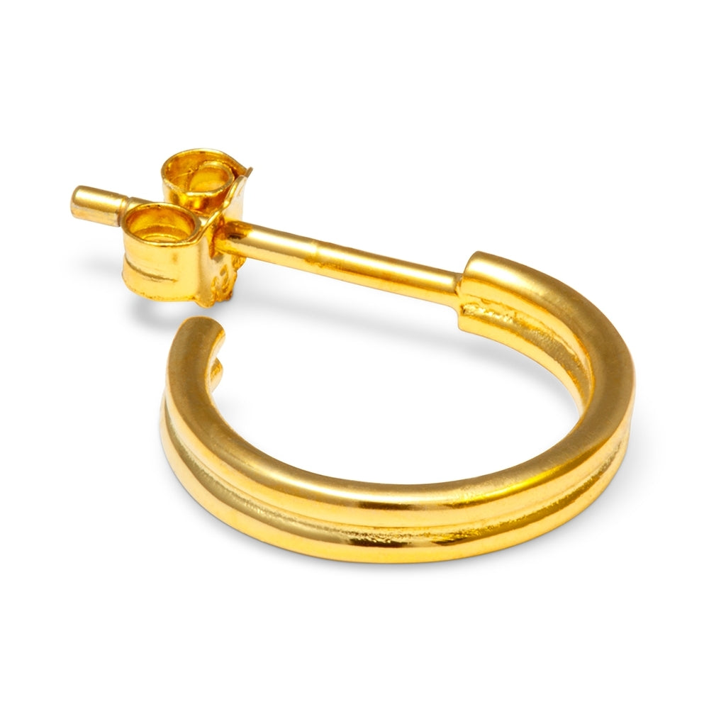 LULU Copenhagen 2for1 Small Hoops par Hoops Forgyldt