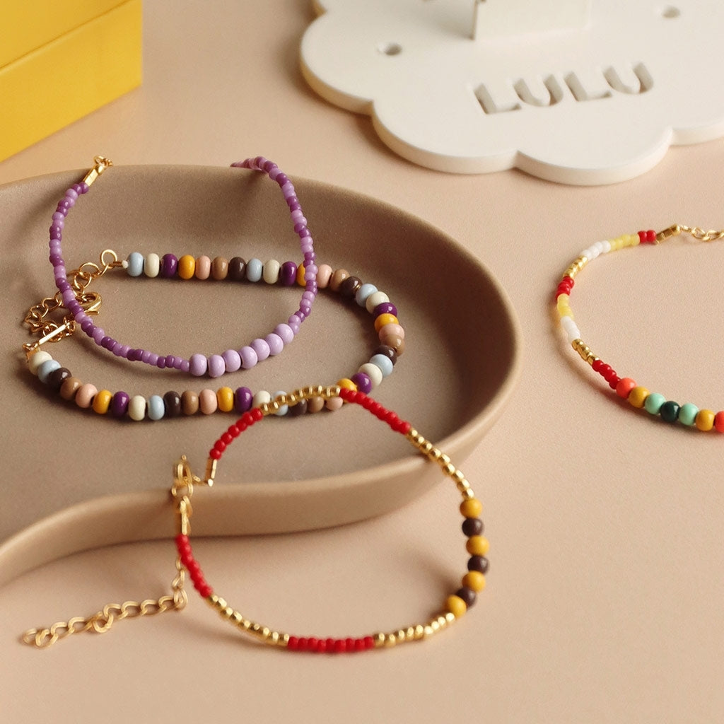 LULU Copenhagen Amour Armbånd Bracelets Purple Sun