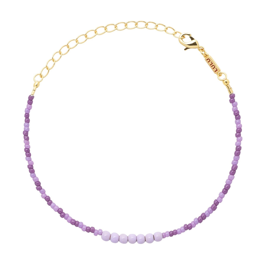 LULU Copenhagen Amour Armbånd Bracelets Purple Sun