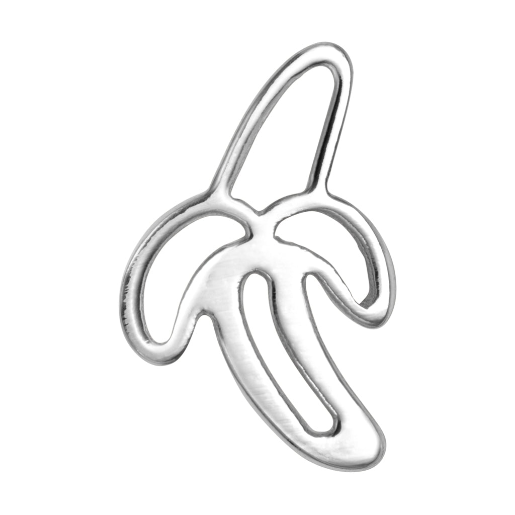 LULU Copenhagen Banana ørering 1 stk Ear stud, 1 pcs Silver Plated