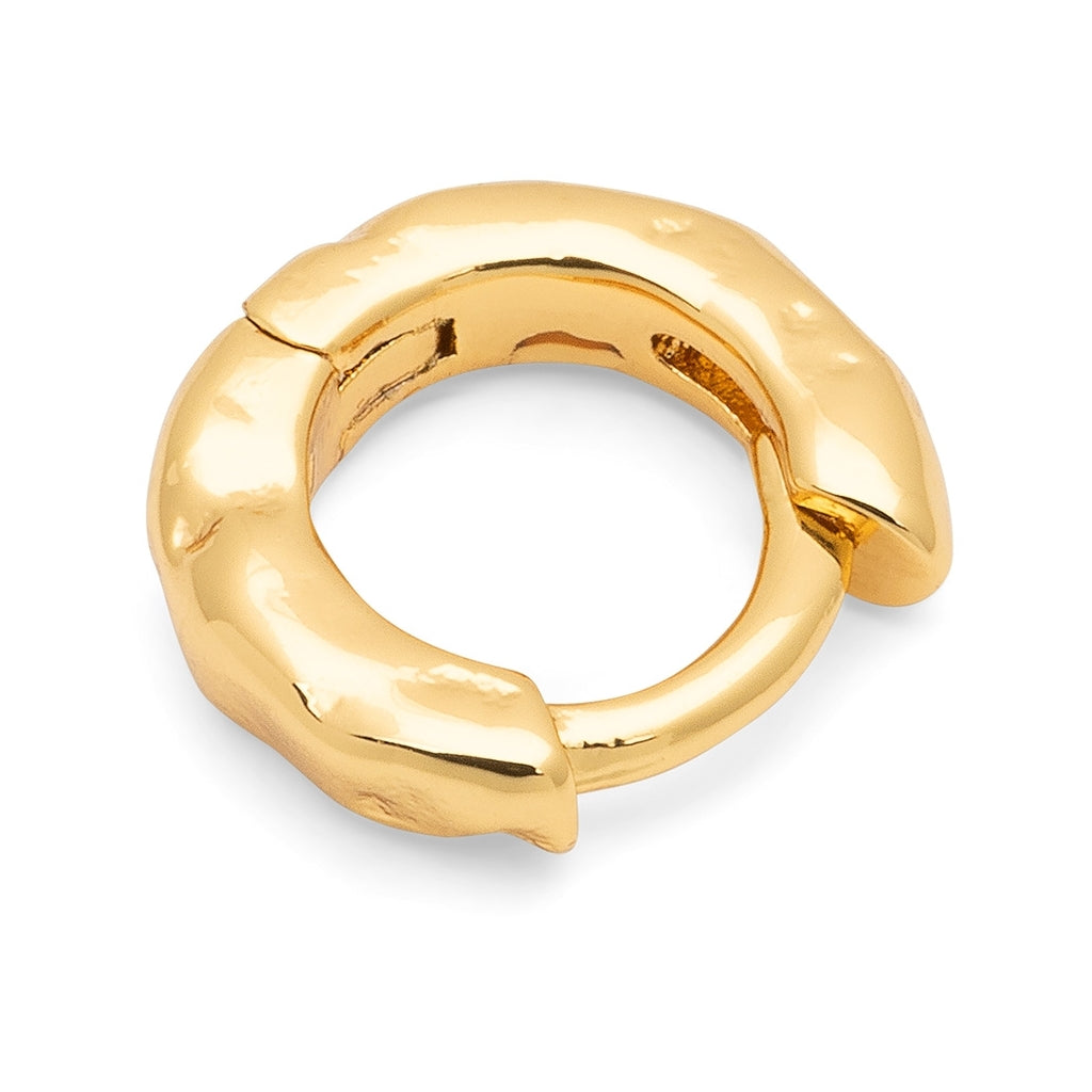 LULU Copenhagen Basic Rough Hoops par Hoops Forgyldt