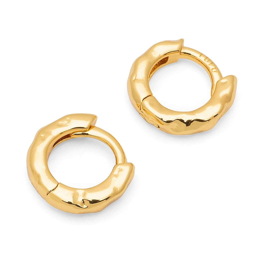 LULU Copenhagen Basic Rough Hoops par Hoops Forgyldt