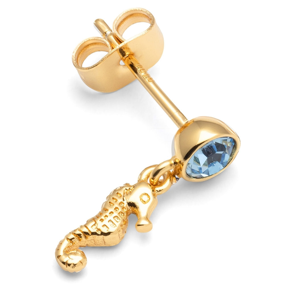 LULU Copenhagen Beach Life ørering 1 stk. Ear stud, 1 pcs Forgyldt