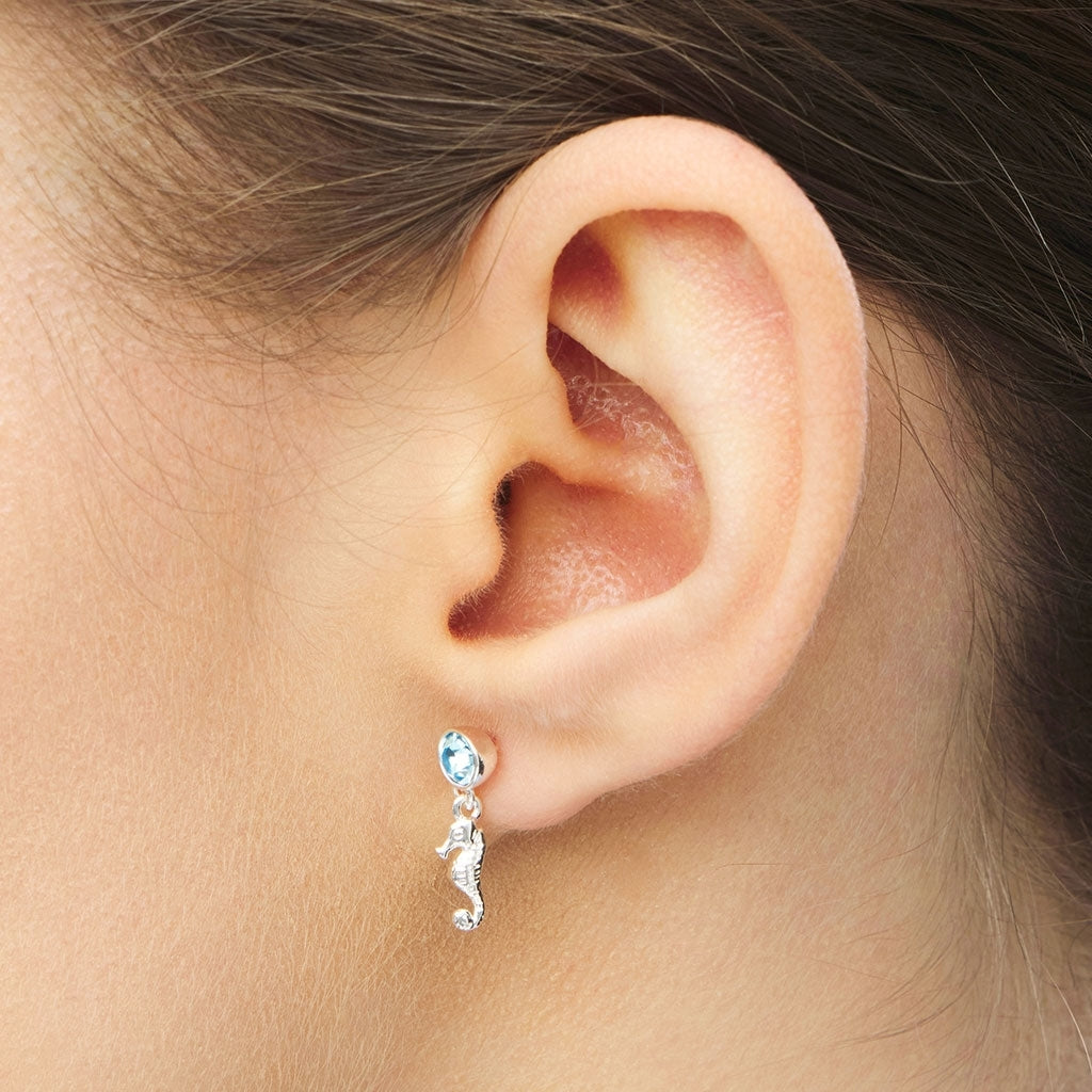 LULU Copenhagen Beach Life ørering 1 stk. Ear stud, 1 pcs Silver Plated