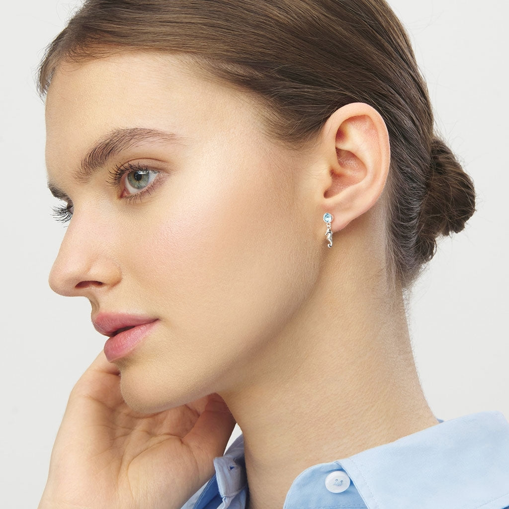 LULU Copenhagen Beach Life ørering 1 stk. Ear stud, 1 pcs Silver Plated