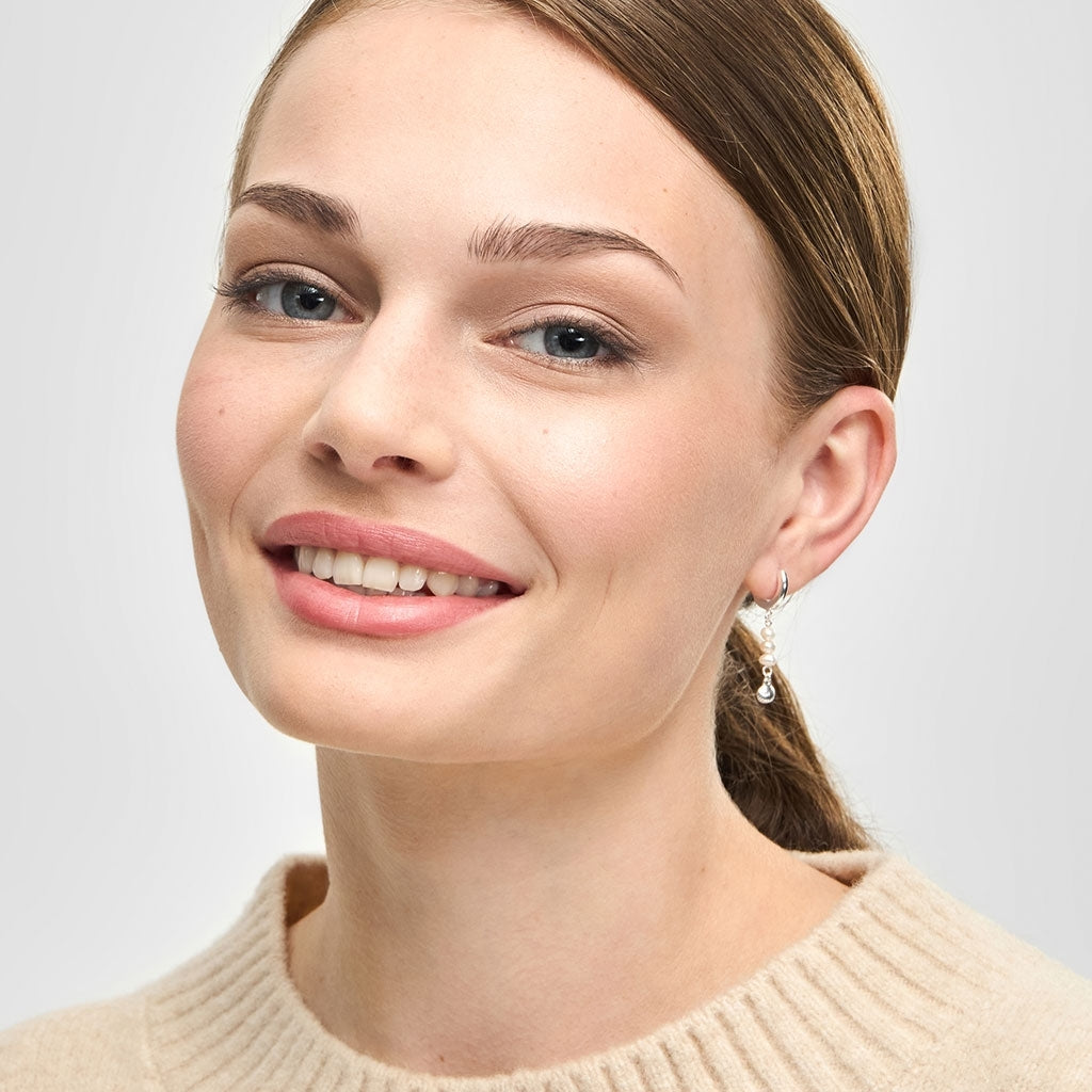 LULU Copenhagen Beach ørering 1 stk. Ear stud, 1 pcs Silver Plated