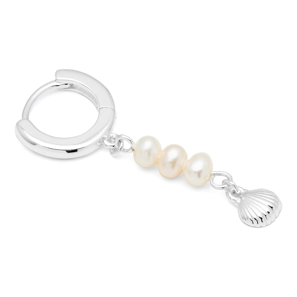 LULU Copenhagen Beach ørering 1 stk. Ear stud, 1 pcs Silver Plated