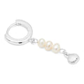Beach ørering 1 stk. - Silver Plated