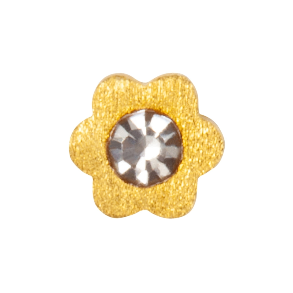 LULU Copenhagen Blomst ørering 1 stk Ear stud, 1 pcs Hvid