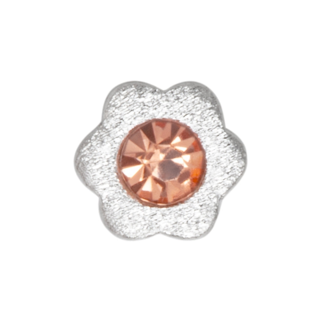 LULU Copenhagen Blomst ørering 1 stk Ear stud, 1 pcs Fersken