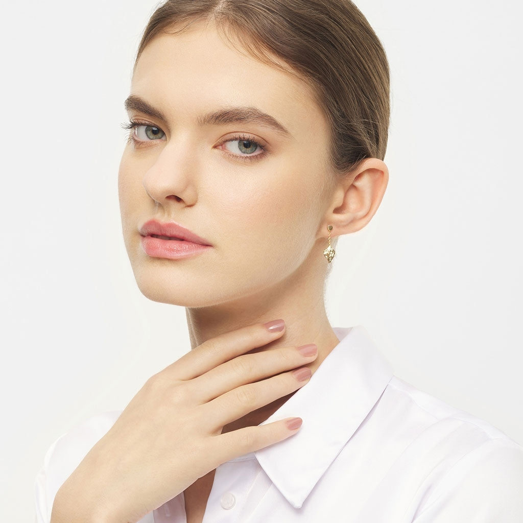 LULU Copenhagen Boheme Guld belagt ørering 1 stk Ear stud, 1 pcs Forgyldt