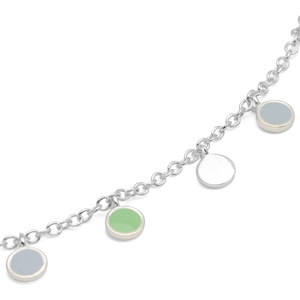 LULU Copenhagen Boho Armbånd Bracelets Skyride Blue/Seasalt Green