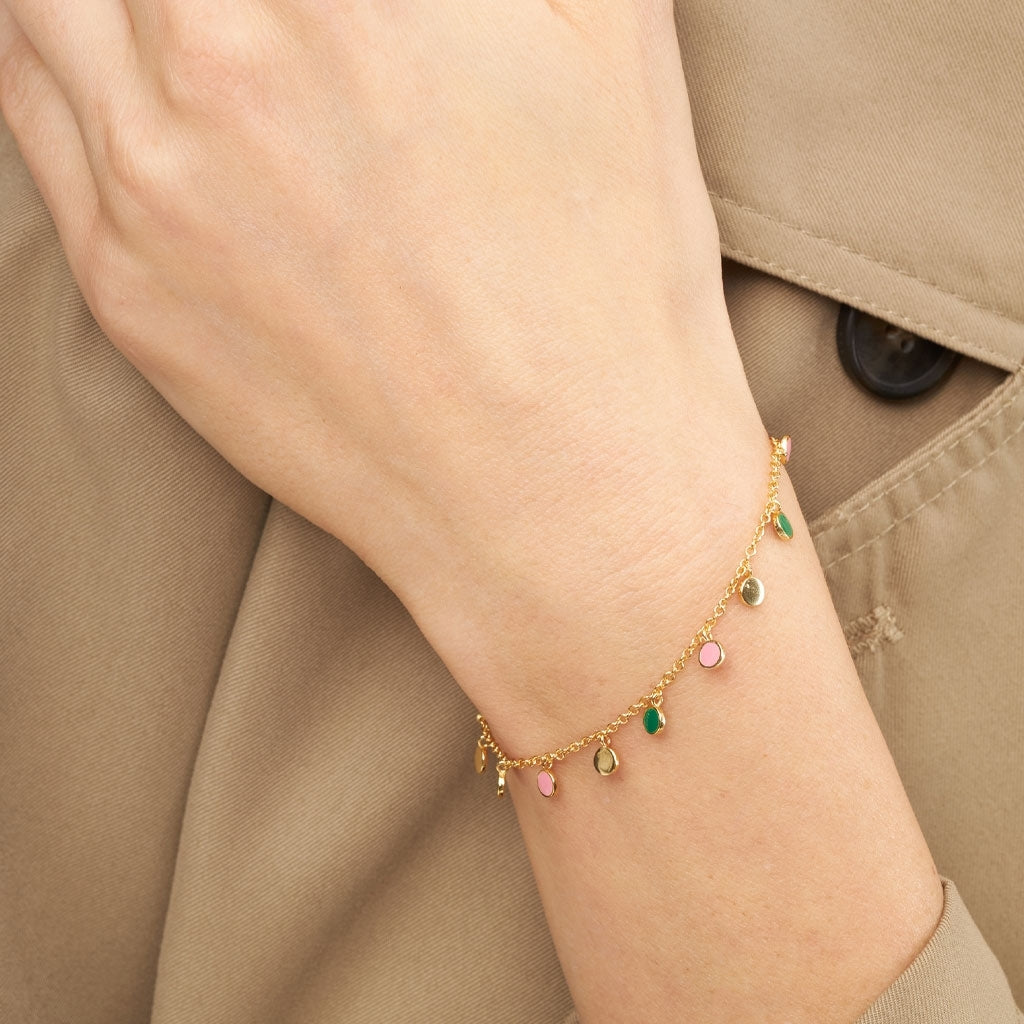 LULU Copenhagen Boho Armbånd Bracelets Grøn