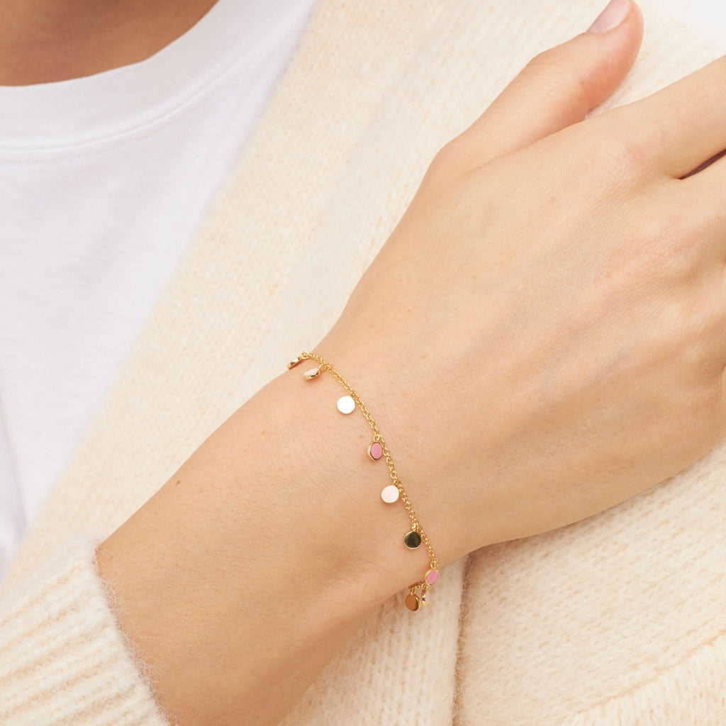 LULU Copenhagen Boho Armbånd Bracelets Lyserød
