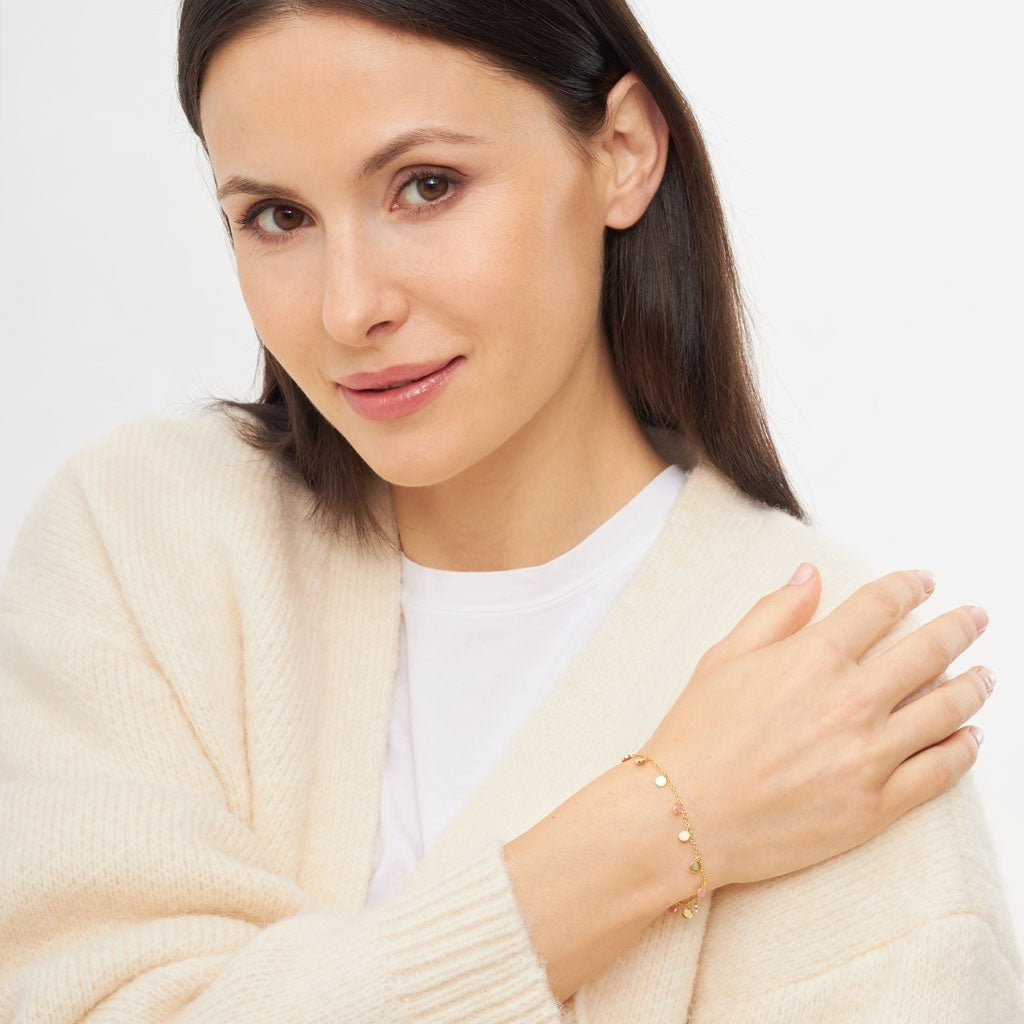LULU Copenhagen Boho Armbånd Bracelets Lyserød