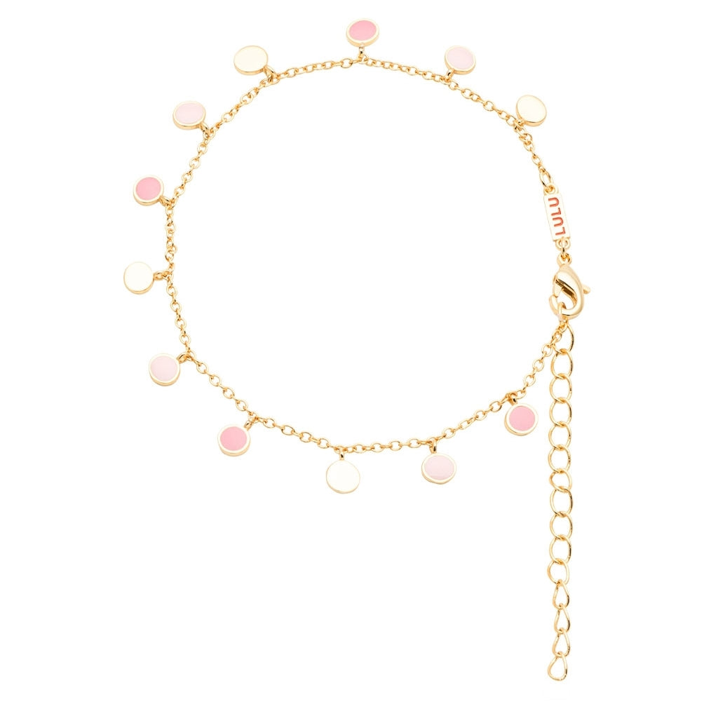 LULU Copenhagen Boho Armbånd Bracelets Lyserød