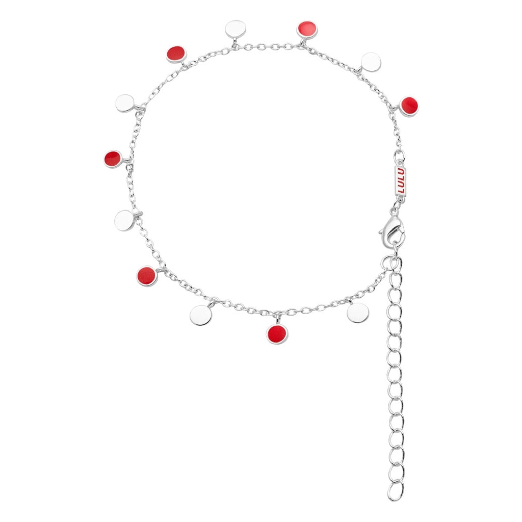 LULU Copenhagen Boho Armbånd Bracelets Passion Red