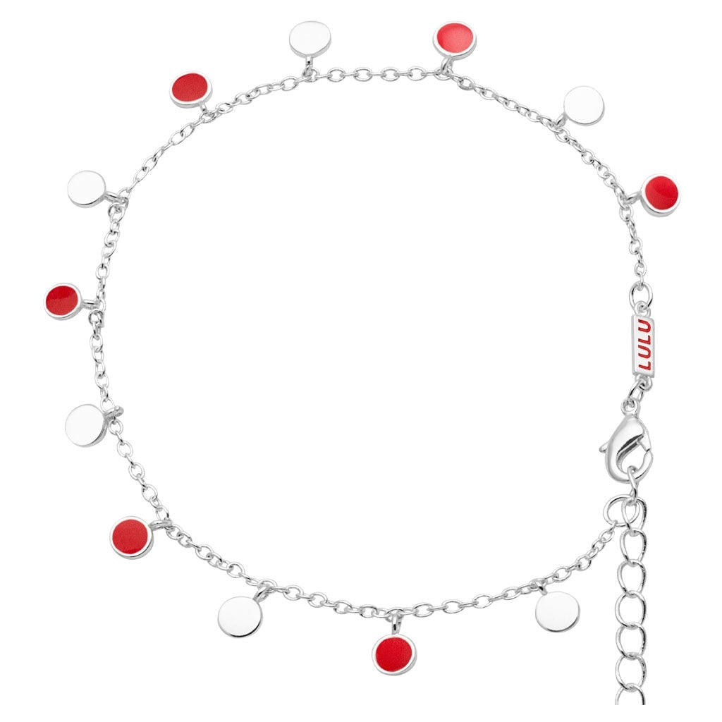 LULU Copenhagen Boho Armbånd Bracelets Passion Red