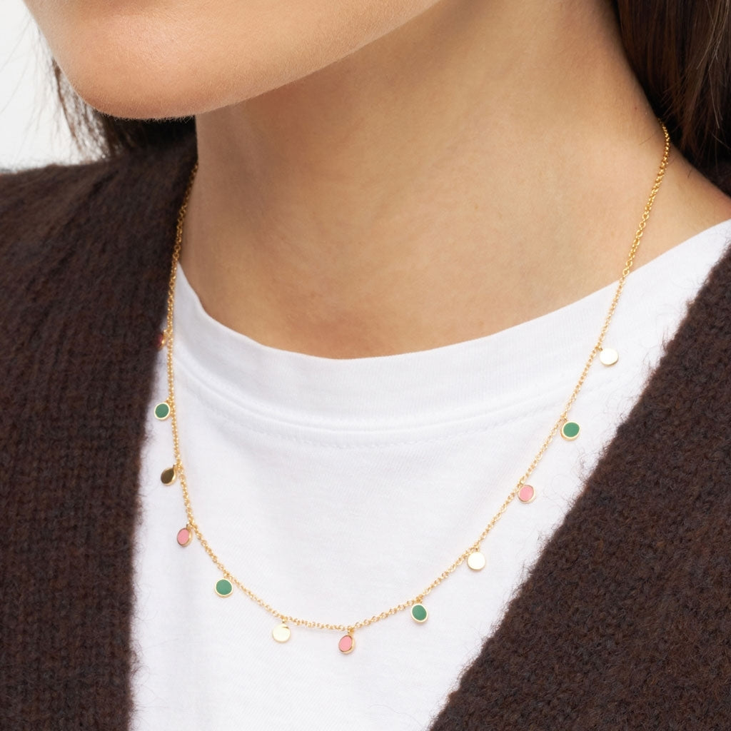 LULU Copenhagen Boho Halskæde Necklaces Grøn
