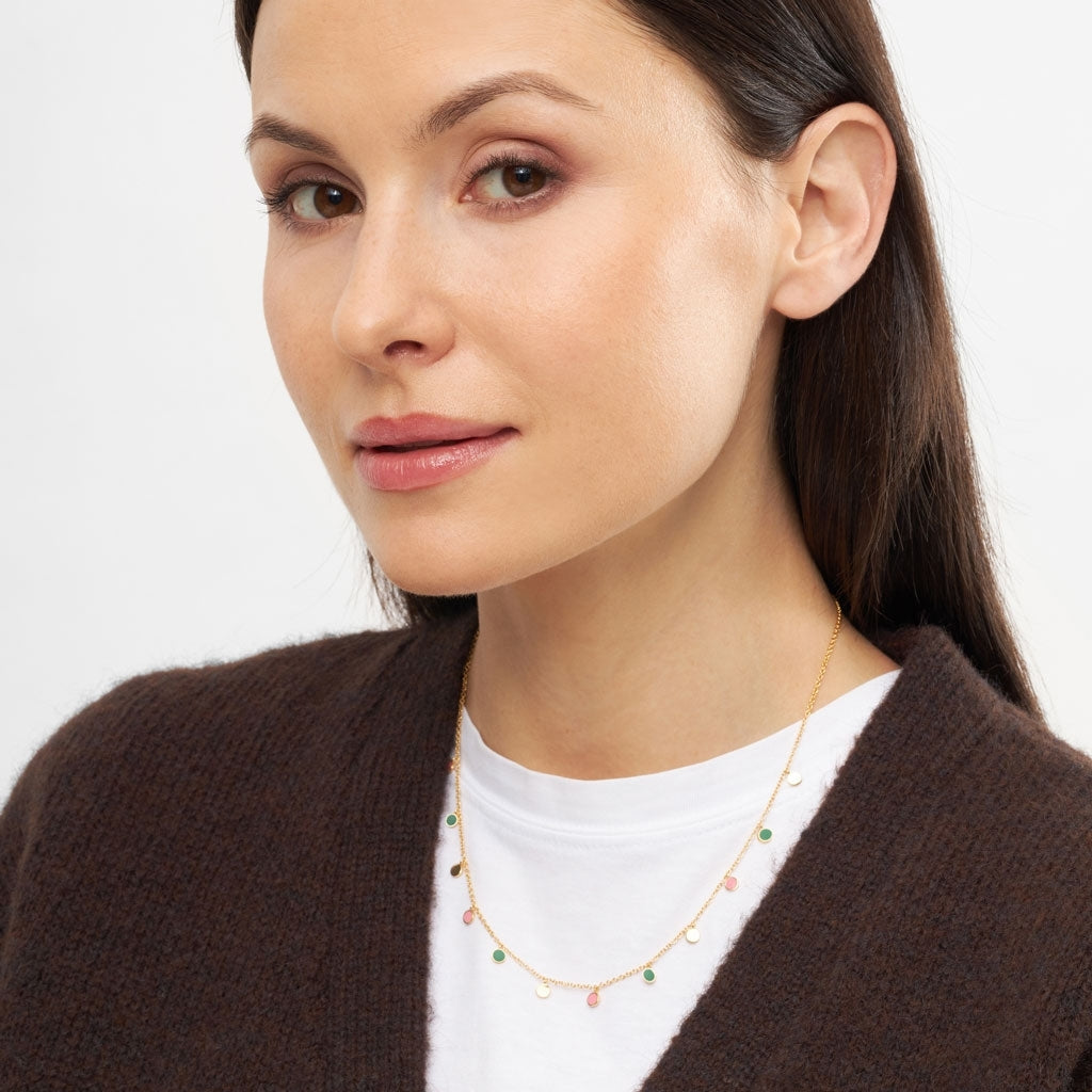 LULU Copenhagen Boho Halskæde Necklaces Grøn