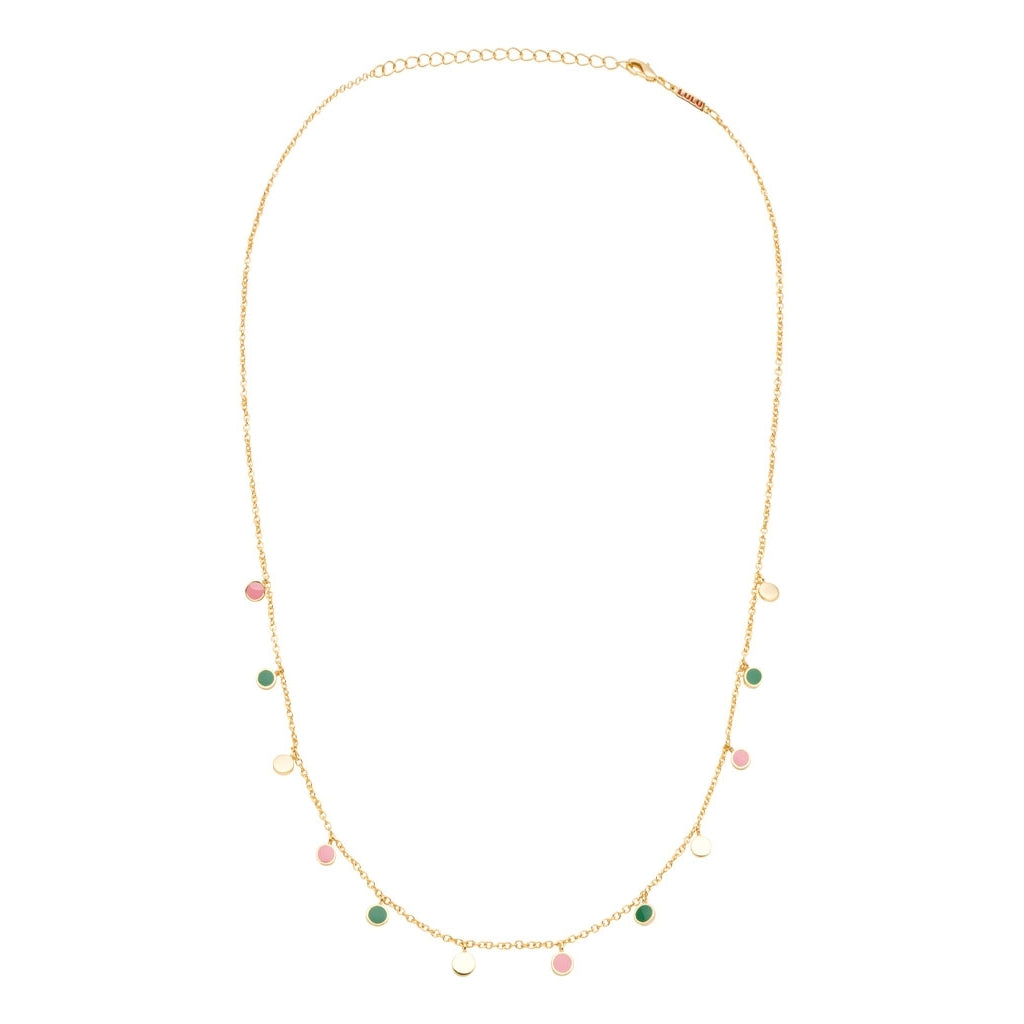 LULU Copenhagen Boho Halskæde Necklaces Grøn