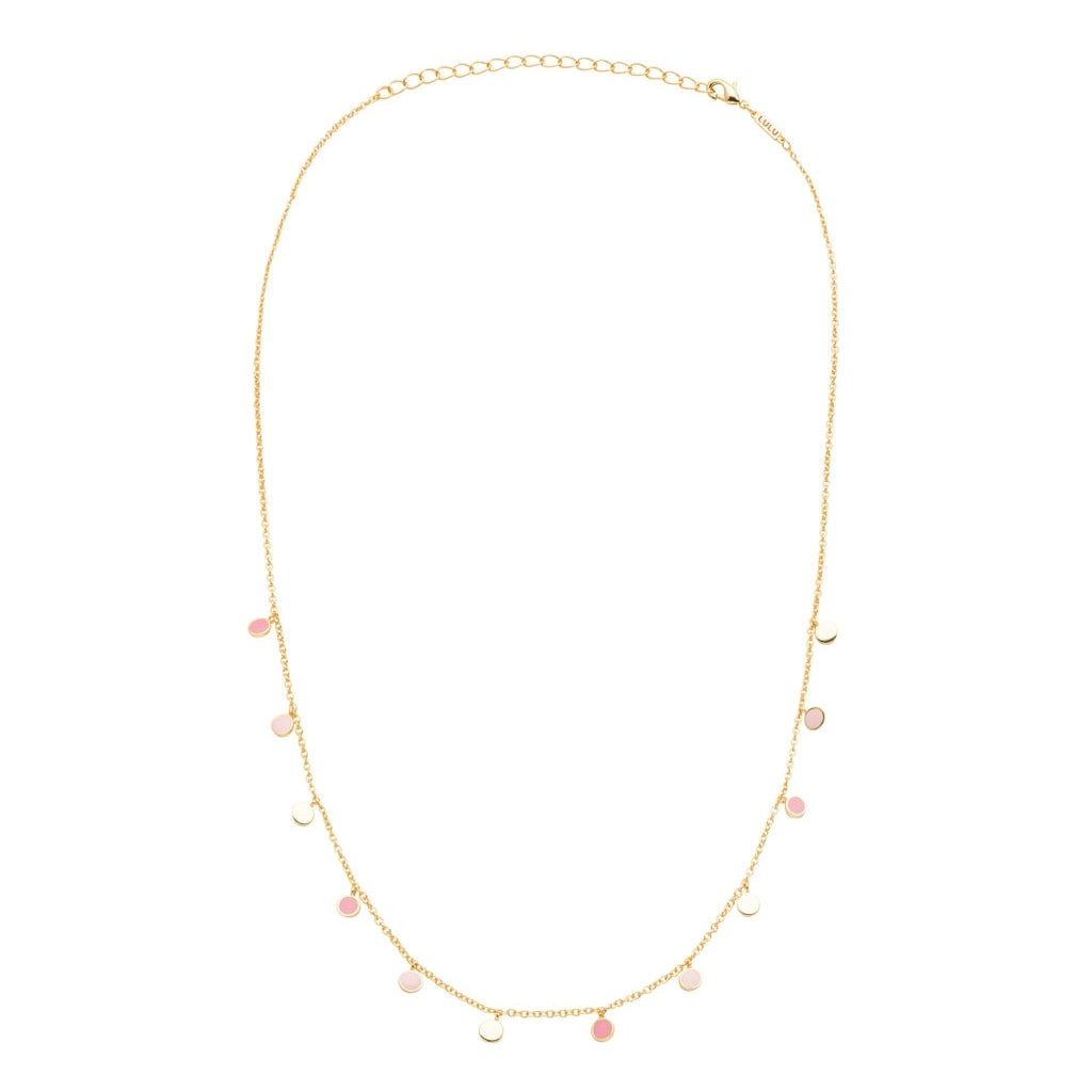LULU Copenhagen Boho Halskæde Necklaces Lyserød
