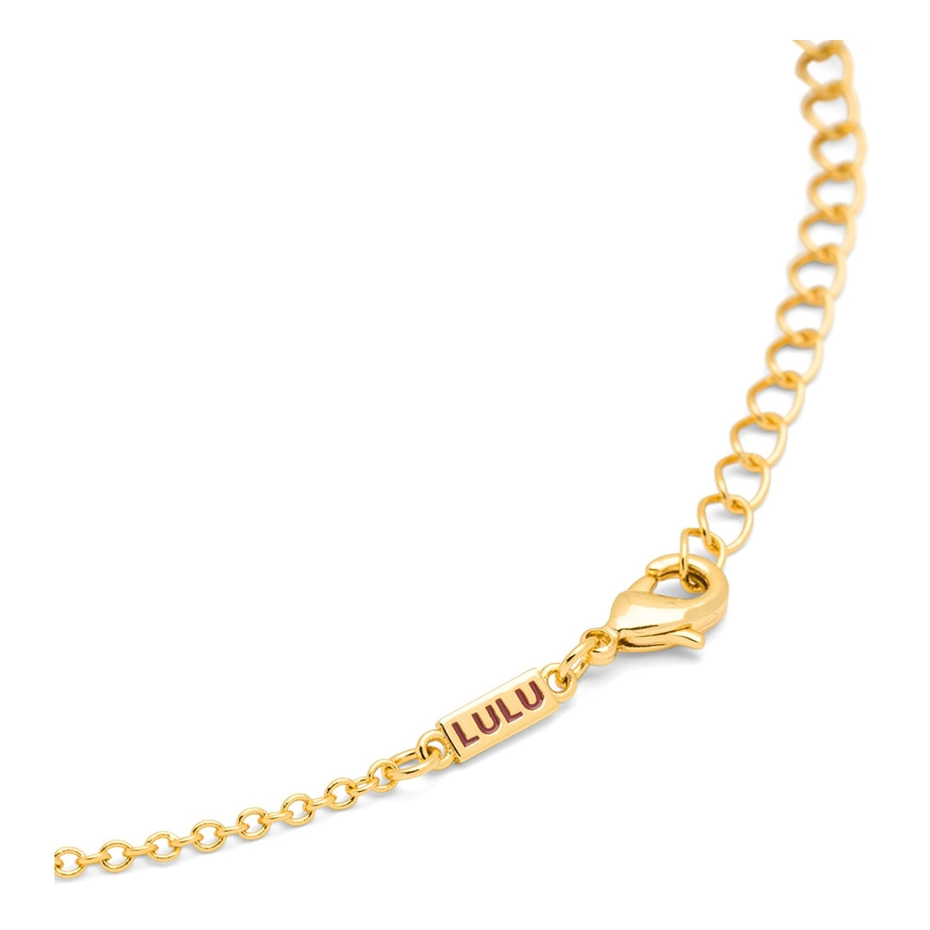 LULU Copenhagen Boho Halskæde Necklaces Skyride Blue/Seasalt Green