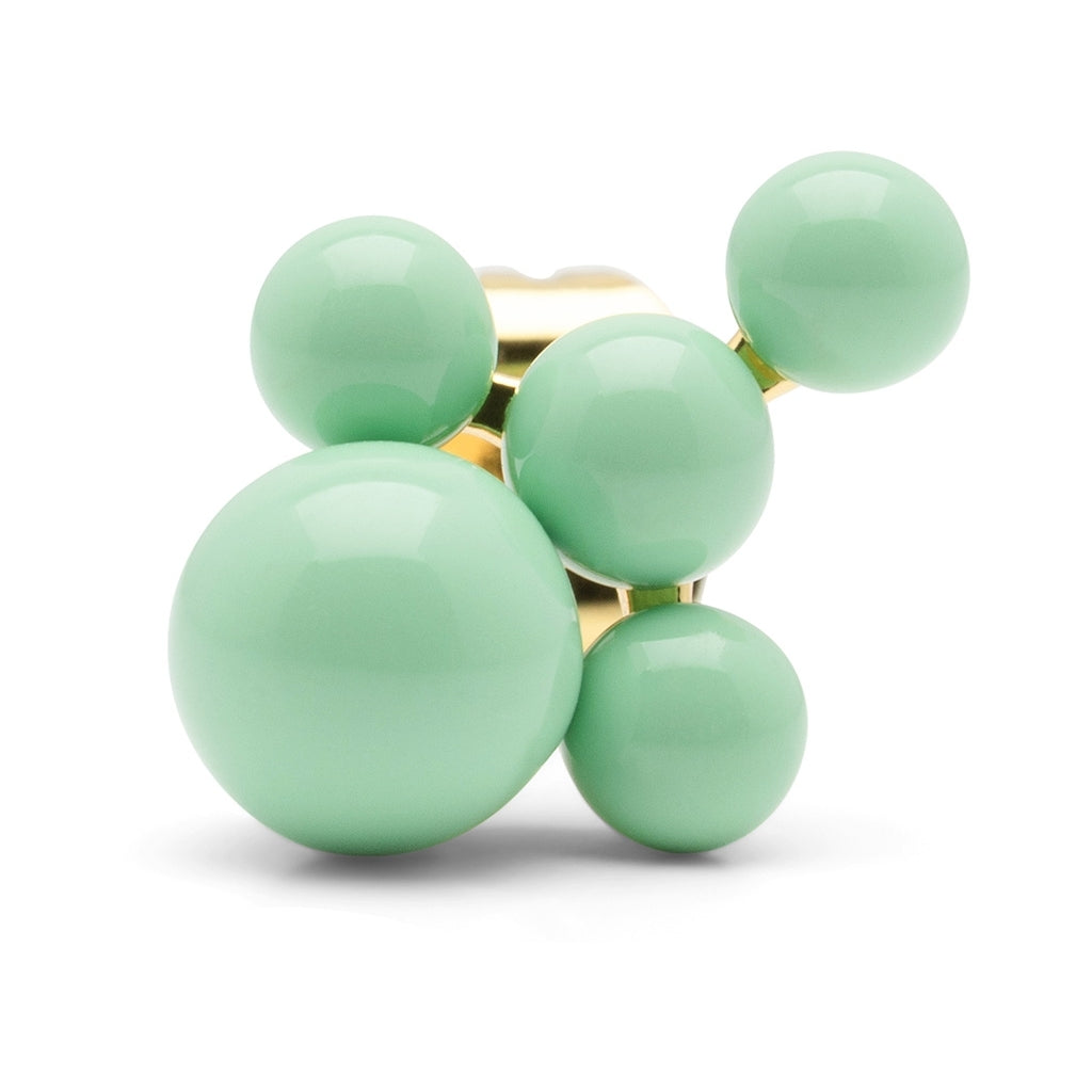 LULU Copenhagen Bouquet Cloud ørering 1 stk Ear stud, 1 pcs Seasalt Green