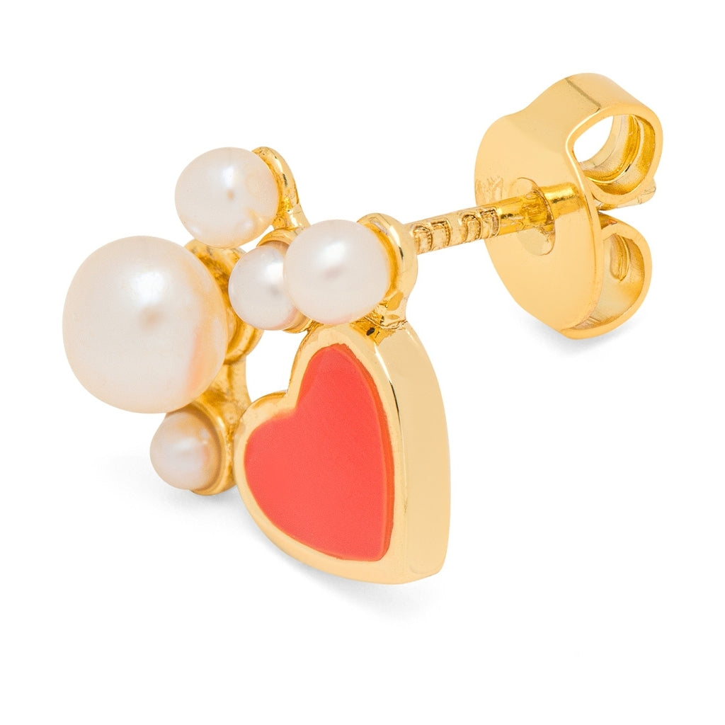 LULU Copenhagen Bouquet Dream ørering 1 stk Ear stud, 1 pcs Forgyldt