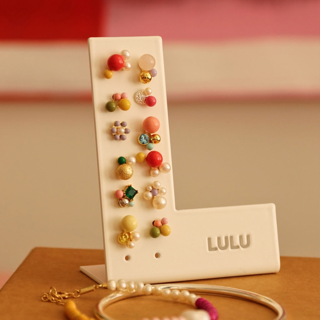 LULU Copenhagen Bouquet Lemon ørering 1 stk Ear stud, 1 pcs Forgyldt
