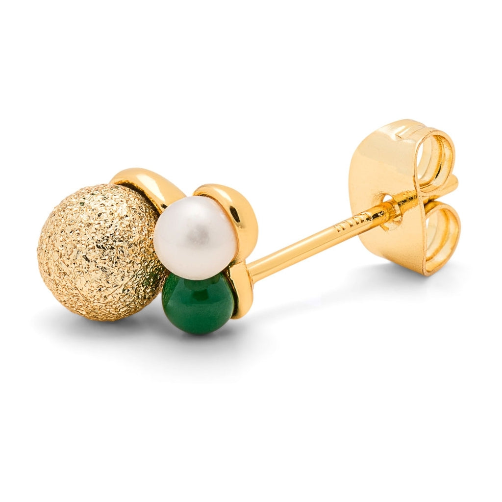 LULU Copenhagen Bouquet The Favorite ørering 1 stk Ear stud, 1 pcs Forgyldt