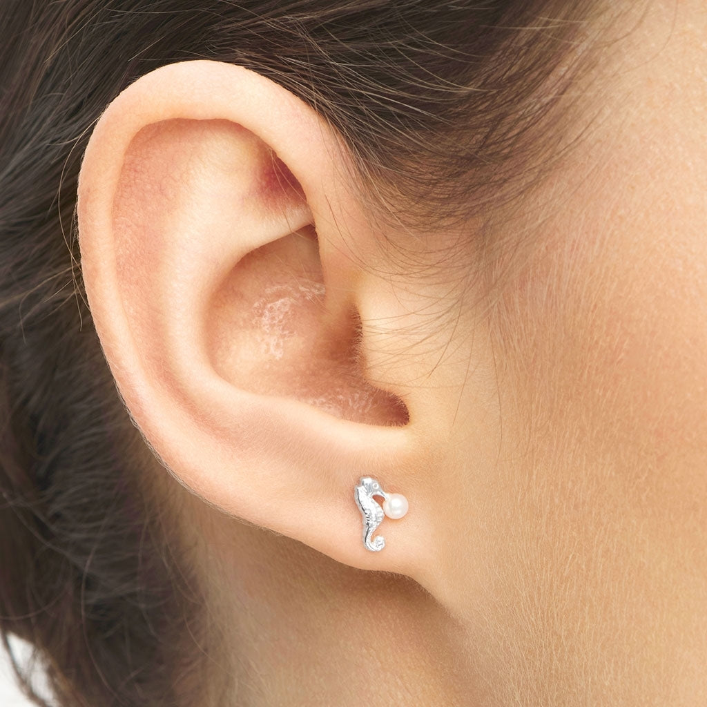 LULU Copenhagen Bubblegum ørering 1 stk. Ear stud, 1 pcs Silver Plated