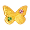 Butterfly ørering 1 stk - Forgyldt