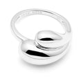 Chunky Soft Drops Ring - sølv - Sølv