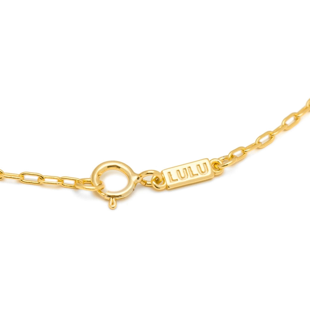 LULU Copenhagen Classic Heart Halskæde forgyldt Necklaces Forgyldt