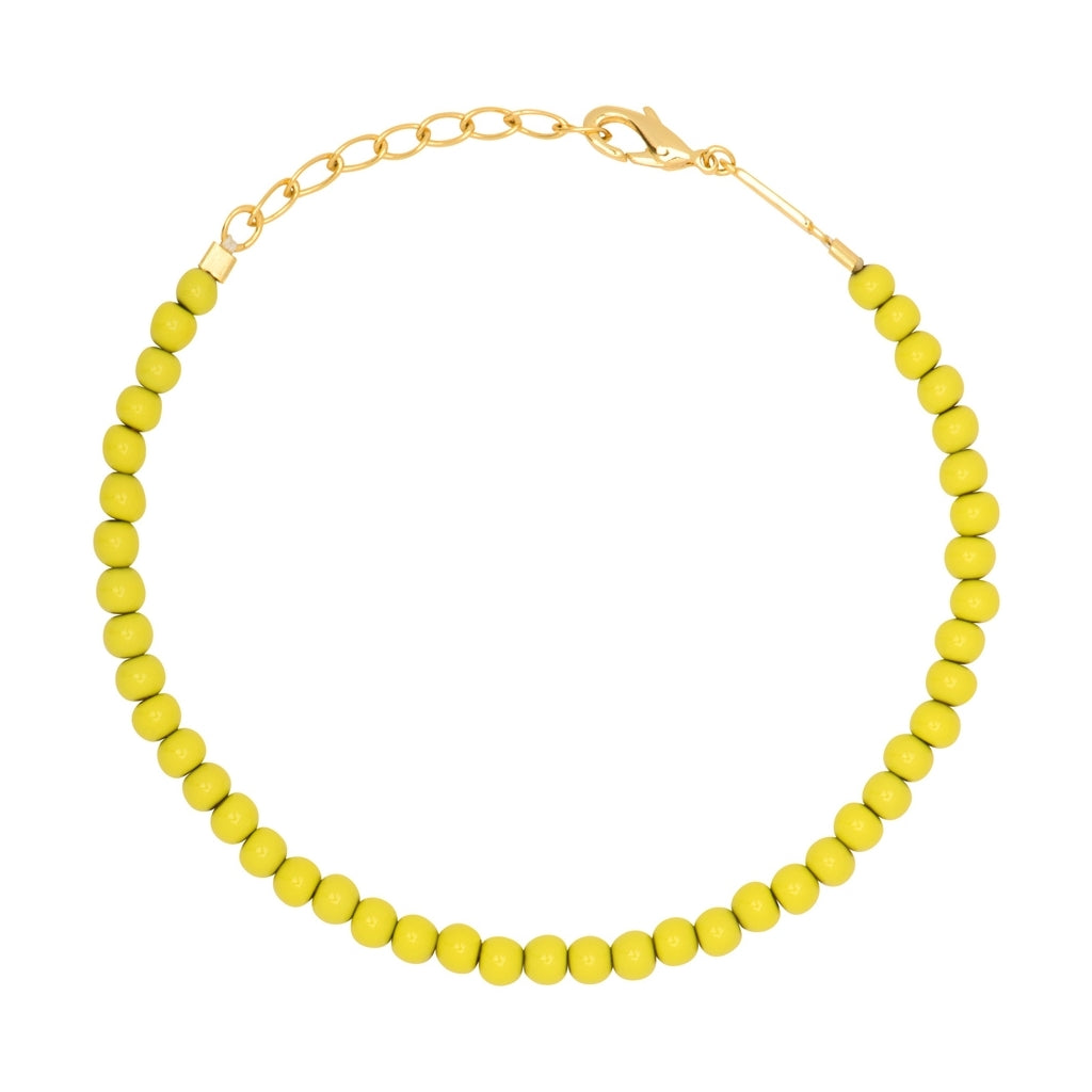 LULU Copenhagen Color Ball Armbånd Bracelets Lime