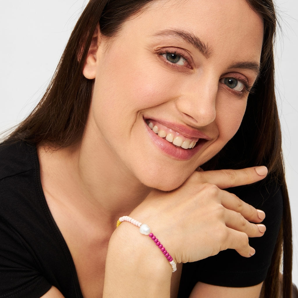 LULU Copenhagen Color Ball Bracelet Pearls forgyldt Bracelets Forgyldt
