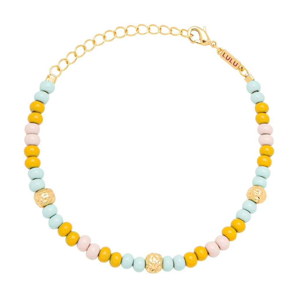 LULU Copenhagen Color Ball Bracelet Summer forgyldt Bracelets Forgyldt