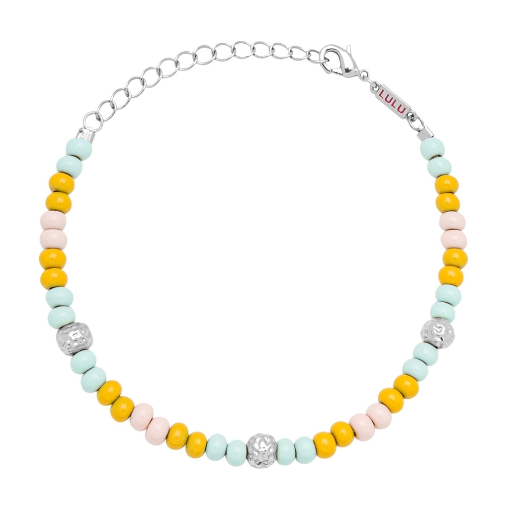 LULU Copenhagen Color Ball Bracelet Summer forsølvet Bracelets Silver Plated