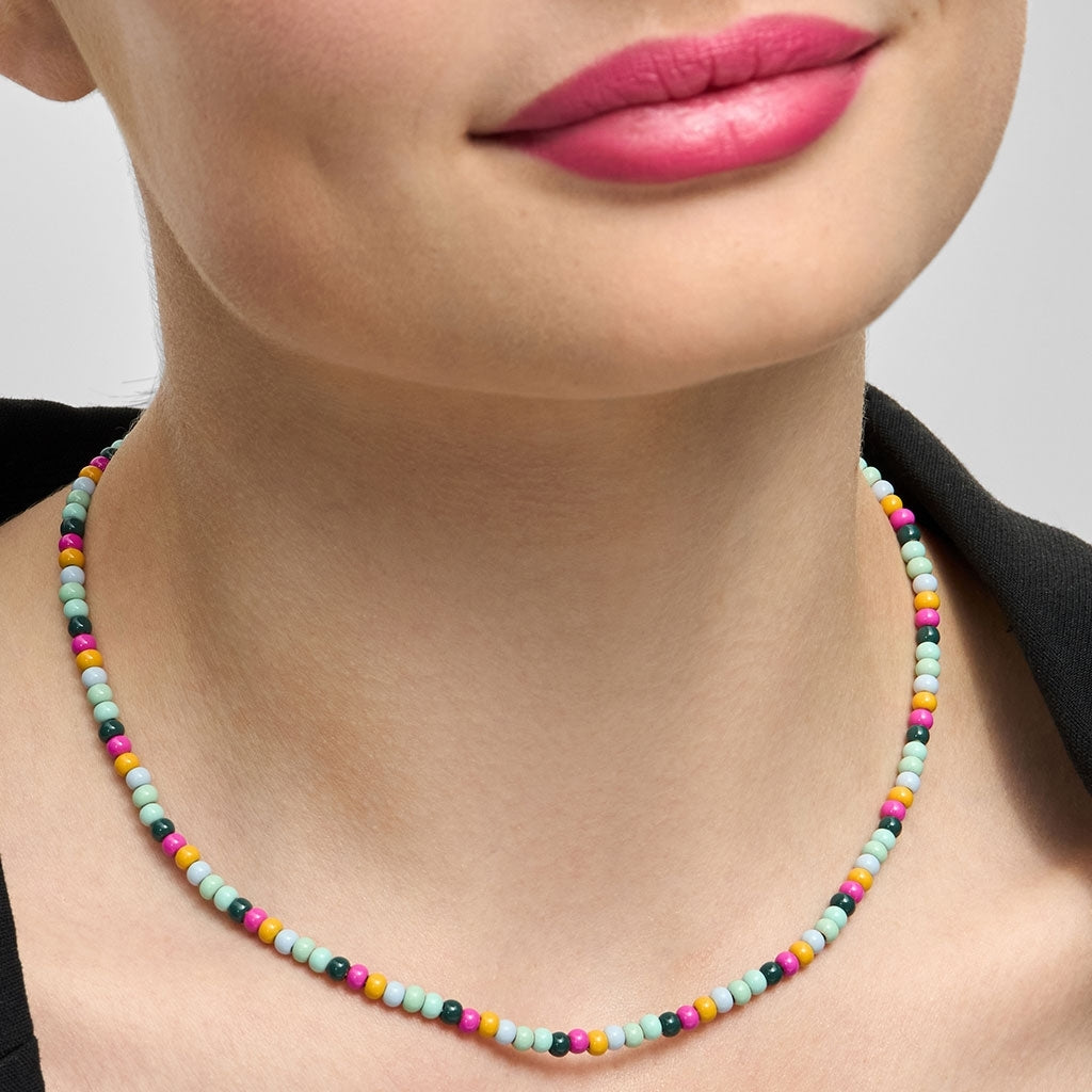 LULU Copenhagen Color Ball Halskæde Necklaces Beach