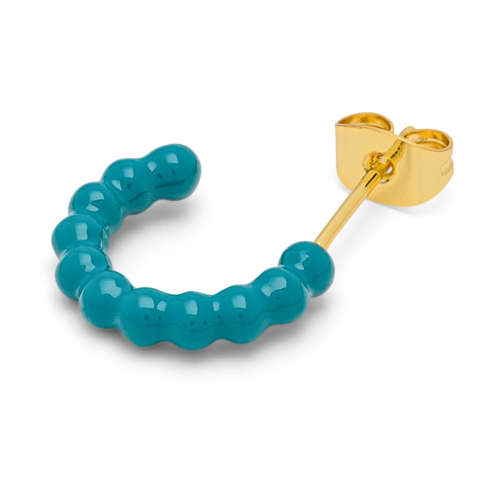 LULU Copenhagen Color Ball Hoops - Small - Par Hoops Retro Blue