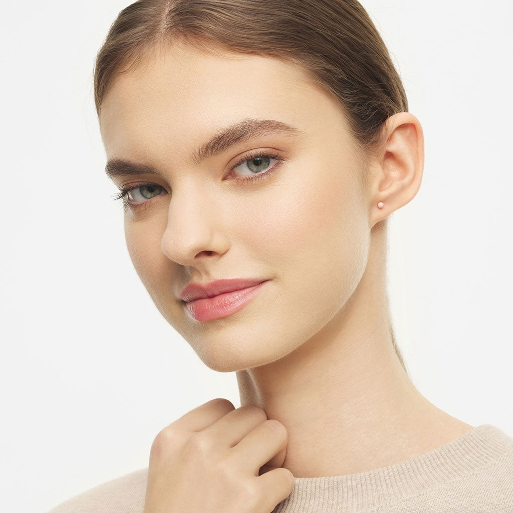 LULU Copenhagen Color Ball ørering 1 stk Ear stud, 1 pcs Dusty Peach