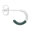 Color Hoop Half Dip 1 stk forsølvet - North Sea Green